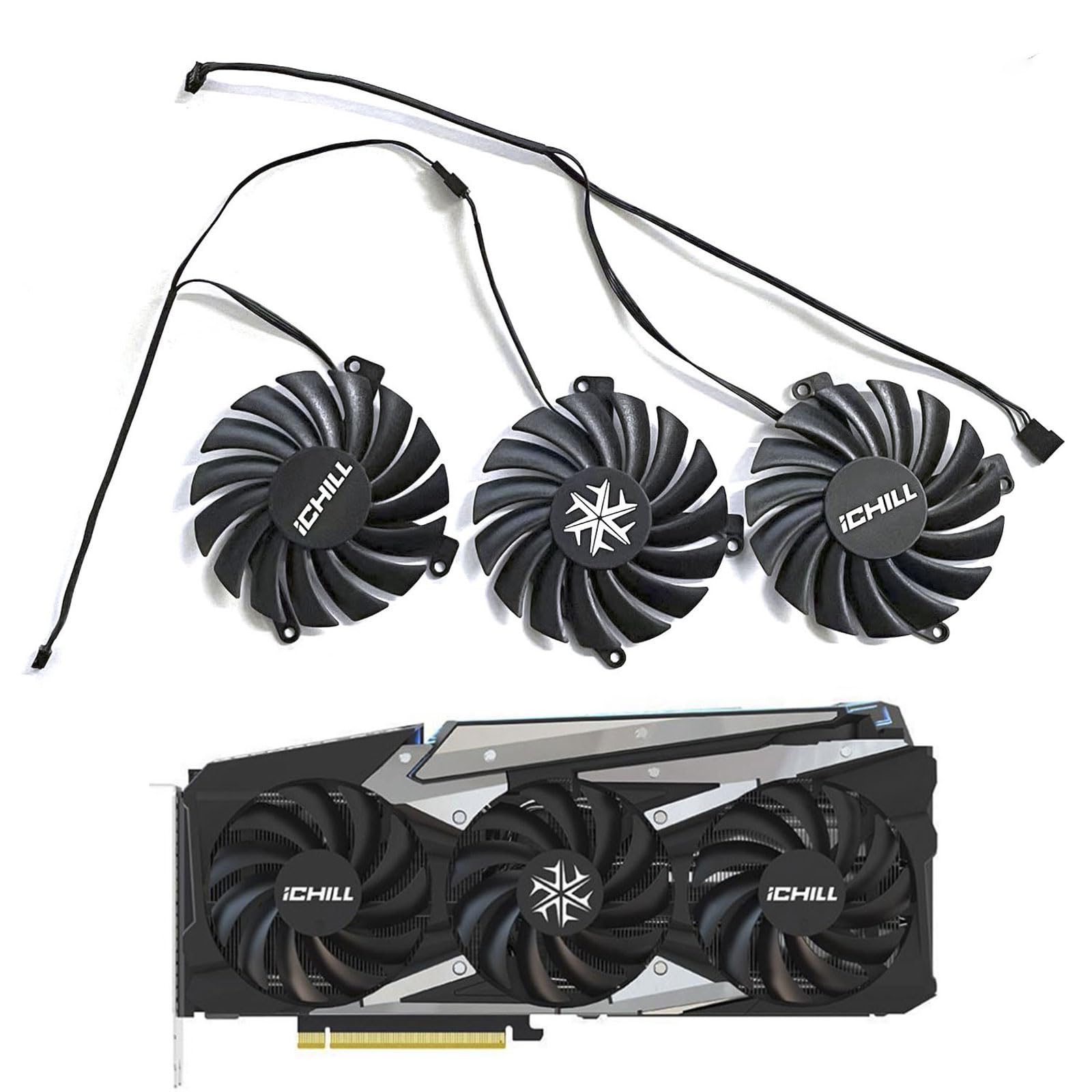 Amazon | LTANDBR CF-12915S CF-12910S 85MM 4ピン RTX3060 RTX3070